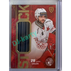 2025/26 Goal Cards Maxa liga 2.s. #ST-55 Daniel Kružík Stick Gold 18/20