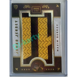 2025/26 Goal Cards Maxa liga 2.s. #JJ-11 Maxim Burkov Jumbo Material 13/32