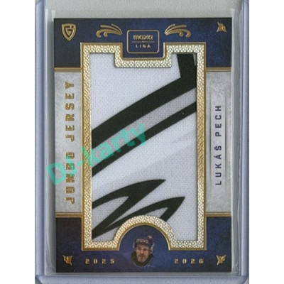 2025/26 Goal Cards Maxa liga 2.s. #JJ-23 Lukáš Pech Jumbo Material 14/35
