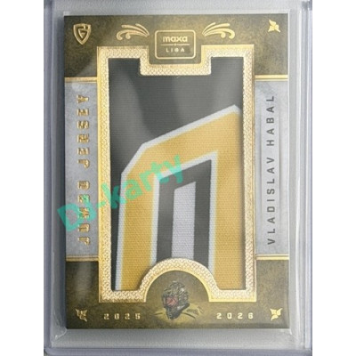 2025/26 Goal Cards Maxa liga 2.s. #JJ-24 Vladislav Habal Jumbo Material 23/34
