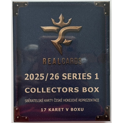 2025/26 Real Cards serie 1 Collectors Edition Box