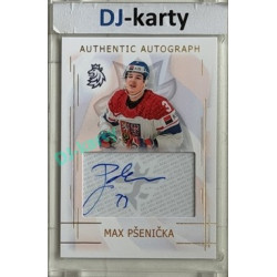 2025/26 Real Cards serie 1 #AA-19 Max Pšenička MS20 Authentic Autograph Gold xx/17