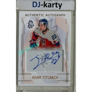 2025/26 Real Cards serie 1 #AA-21 Adam Titlbach MS20 Authentic Autograph Gold xx/17