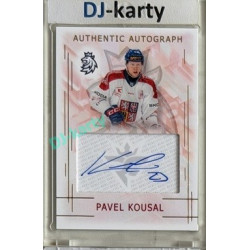2025/26 Real Cards serie 1 #AA-05 Pavel Kousal Swiss Hockey Games 25/26 Authentic Autograph Gold xx/17