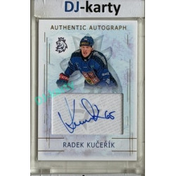 2025/26 Real Cards serie 1 #AA-14 Radek Kučeřík Karjala Cup 25/26 Authentic Autograph Gold xx/17