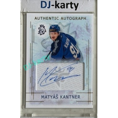 2025/26 Real Cards serie 1 #AA-08 Matyáš Kantner Karjala Cup 25/26 Authentic Autograph Gold xx/17