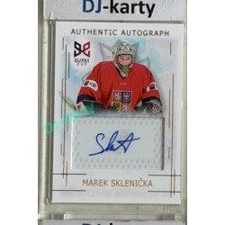 2025/26 Real Cards serie 1 #AA-19 Marek Sklenička Hlinka-Gretzky cup U18 Authentic Autograph Gold xx/14