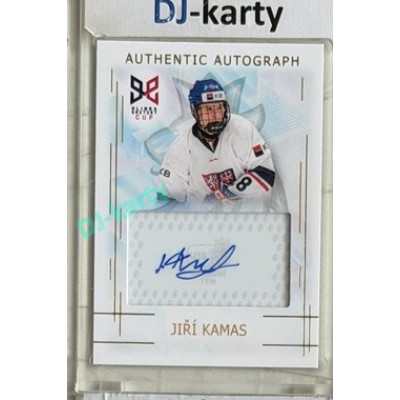 2025/26 Real Cards serie 1 #AA-08 Jiří Kamas Hlinka-Gretzky cup U18 Authentic Autograph Gold xx/14