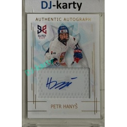 2025/26 Real Cards serie 1 #AA-03 Petr Hanyš Hlinka-Gretzky cup U18 Authentic Autograph Gold xx/14