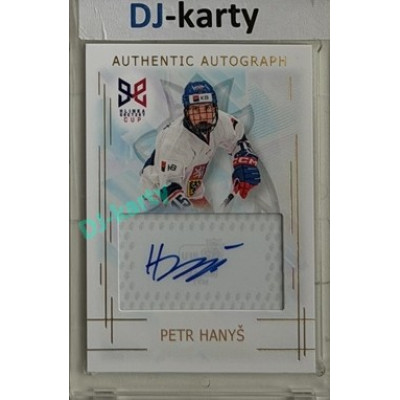 2025/26 Real Cards serie 1 #AA-03 Petr Hanyš Hlinka-Gretzky cup U18 Authentic Autograph Gold xx/14