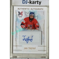 2025/26 Real Cards serie 1 #AA-23 Jan Trefný Hlinka-Gretzky cup U18 Authentic Autograph Gold xx/14