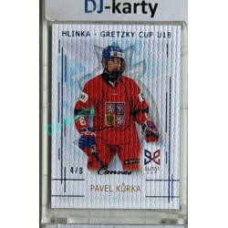 2025/26 Real Cards serie 1 #HG-09 Pavel Kůrka Hlinka-Gretzky cup U18 Canvas Blue x/8