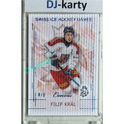2025/26 Real Cards serie 1 #SHG-12 Filip Král Swiss ice hockey games 2025/26 Canvas Blue x/8