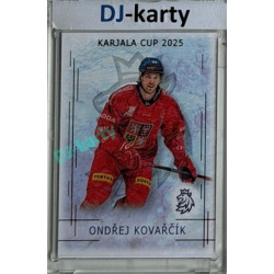 2025/26 Real Cards serie 1 #KC-13 Ondřej Kovařčík Karjala Cup 2025 Bronze Jungle xx/15