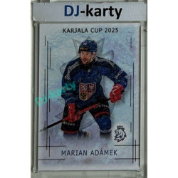 2025/26 Real Cards serie 1 #KC-01 Marian Adámek Karjala Cup 2025 Bronze Jungle xx/15