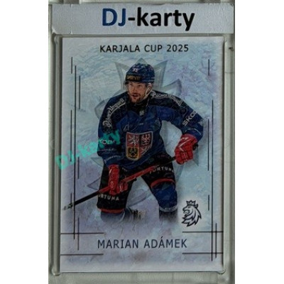 2025/26 Real Cards serie 1 #KC-01 Marian Adámek Karjala Cup 2025 Bronze Jungle xx/15