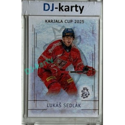 2025/26 Real Cards serie 1 #KC-21 Lukáš Sedlák Karjala Cup 2025 Bronze Jungle xx/15