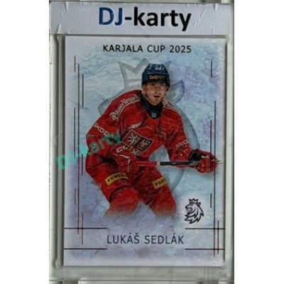 2025/26 Real Cards serie 1 #KC-21 Lukáš Sedlák Karjala Cup 2025 Bronze Jungle xx/15