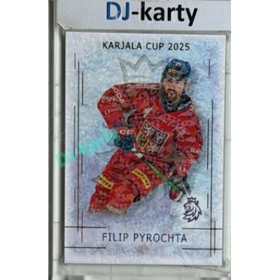 2025/26 Real Cards serie 1 #KC-19 Filip Pyrochta Karjala Cup 2025 Bronze Jungle xx/15