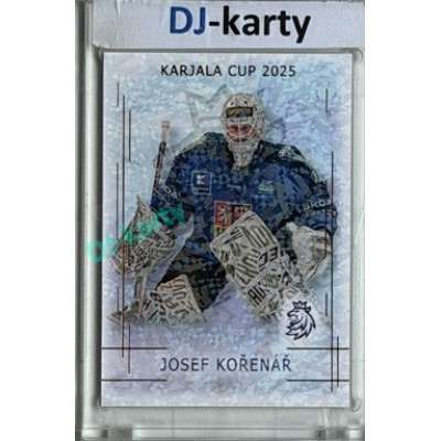 2025/26 Real Cards serie 1 #KC-11 Josef Kořenář Karjala Cup 2025 Bronze Jungle xx/15