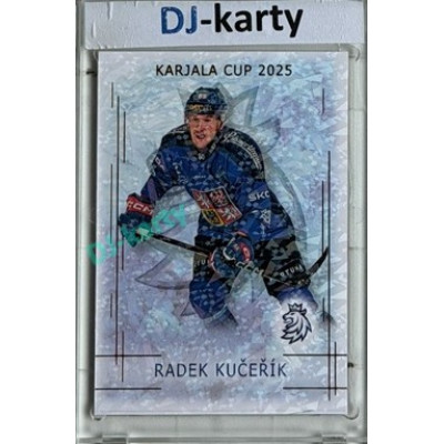 2025/26 Real Cards serie 1 #KC-15 Radek Kučeřík Karjala Cup 2025 Bronze Jungle xx/15