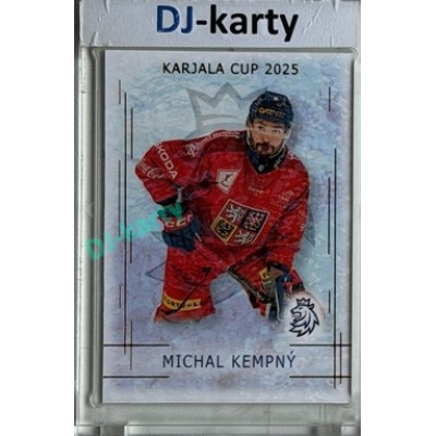 2025/26 Real Cards serie 1 #KC-10 Michal Kempný Karjala Cup 2025 Bronze Jungle xx/15