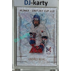 2025/26 Real Cards serie 1 #HG-16 Ondřej Ruml Hlinka-Gretzky cup U18 Bronze Jungle xx/15