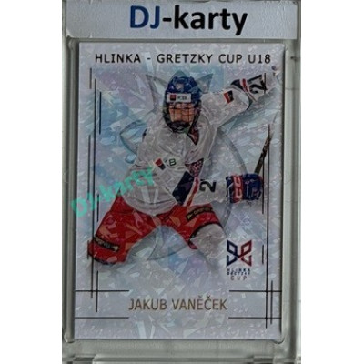 2025/26 Real Cards serie 1 #HG-24 Jakub Vaněček Hlinka-Gretzky cup U18 Bronze Jungle xx/15