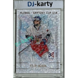 2025/26 Real Cards serie 1 #HG-12 Filip Novák Hlinka-Gretzky cup U18 Bronze Jungle xx/15