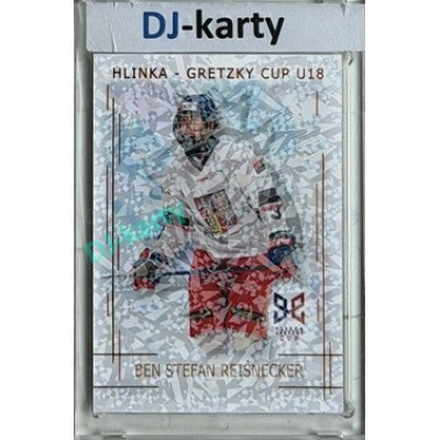 2025/26 Real Cards serie 1 #HG-15 Ben Stefan Reisnecker Hlinka-Gretzky cup U18 Bronze Jungle xx/15