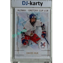2025/26 Real Cards serie 1 #HG-06 David Huk Hlinka-Gretzky cup U18 Bronze Jungle xx/15