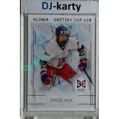 2025/26 Real Cards serie 1 #HG-06 David Huk Hlinka-Gretzky cup U18 Bronze Jungle xx/15