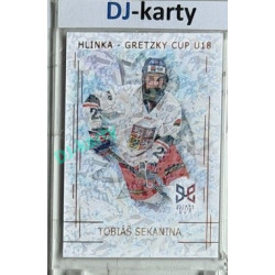 2025/26 Real Cards serie 1 #HG-18 Tobiáš Sekanina Hlinka-Gretzky cup U18 Bronze Jungle xx/15