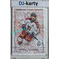 2025/26 Real Cards serie 1 #SHG-02 Ondřej Beránek Swiss ice hockey games 2025/26 Bronze Jungle xx/15