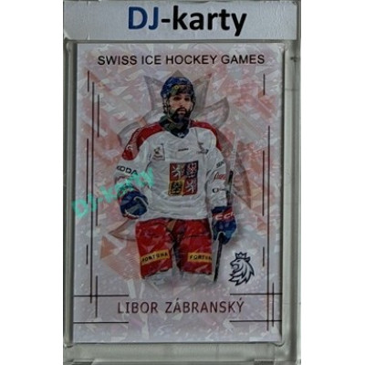2025/26 Real Cards serie 1 #SHG-26 Libor Zábranský Swiss ice hockey games 2025/26 Bronze Jungle xx/15