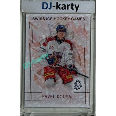 2025/26 Real Cards serie 1 #SHG-11 Pavel Kousal Swiss ice hockey games 2025/26 Bronze Jungle xx/15