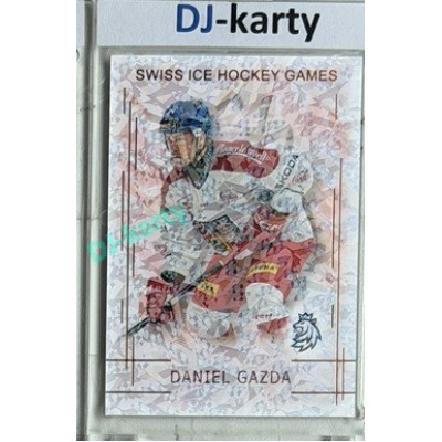 2025/26 Real Cards serie 1 #SHG-06 Daniel Gazda Swiss ice hockey games 2025/26 Bronze Jungle xx/15