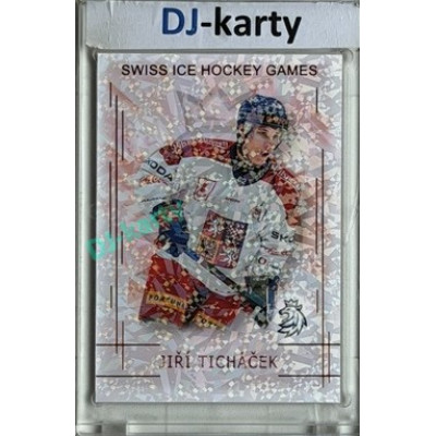 2025/26 Real Cards serie 1 #SHG-24 Jiří Ticháček Swiss ice hockey games 2025/26 Bronze Jungle xx/15