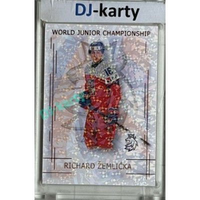 2025/26 Real Cards serie 1 Collectors Edition #U20-23 Richard Žemlička World junior Championship U20 2025/26 Bronze Jungle xx/15