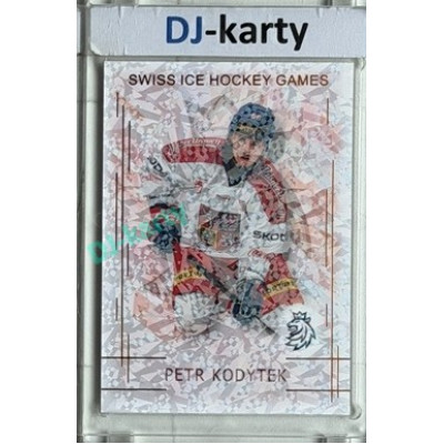 2025/26 Real Cards serie 1 #SHG-10 Petr Kodýtek Swiss ice hockey games 2025/26 Bronze Jungle xx/15