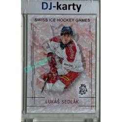 2025/26 Real Cards serie 1 #SHG-21 Lukáš Sedlák Swiss ice hockey games 2025/26 Bronze Jungle xx/15