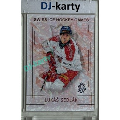 2025/26 Real Cards serie 1 #SHG-21 Lukáš Sedlák Swiss ice hockey games 2025/26 Bronze Jungle xx/15