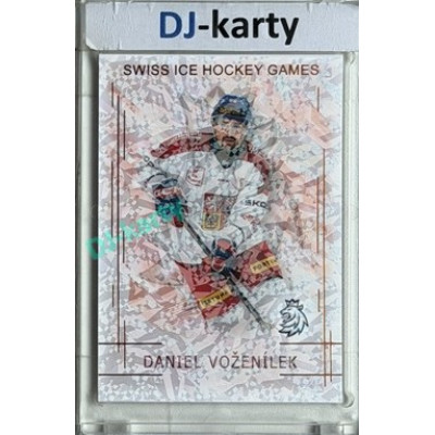 2025/26 Real Cards serie 1 #SHG-25 Daniel Voženílek Swiss ice hockey games 2025/26 Bronze Jungle xx/15
