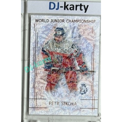 2025/26 Real Cards serie 1 Collectors Edition #U20-21 Petr Sikora World junior Championship U20 2025/26 Bronze Jungle xx/15