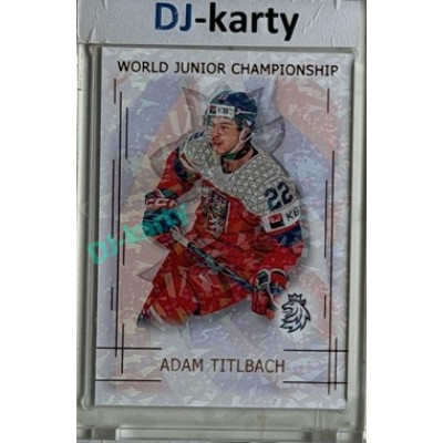 2025/26 Real Cards serie 1 Collectors Edition #U20-22 Adam Titlbach World junior Championship U20 2025/26 Bronze Jungle xx/15