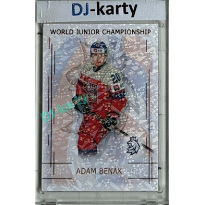 2025/26 Real Cards serie 1 Collectors Edition #U20-01 Adam Benák World junior Championship U20 2025/26 Bronze Jungle xx/15