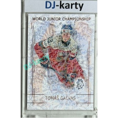 2025/26 Real Cards serie 1 Collectors Edition #U20-07 Tomáš Galvas World junior Championship U20 2025/26 Bronze Jungle xx/15