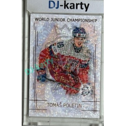 2025/26 Real Cards serie 1 Collectors Edition #U20-19 Tomáš Poletín World junior Championship U20 2025/26 Bronze Jungle xx/15