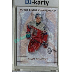 2025/26 Real Cards serie 1 Collectors Edition #U20-17 Adam Novotný World junior Championship U20 2025/26 Bronze Jungle xx/15