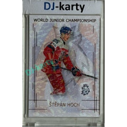 2025/26 Real Cards serie 1 Collectors Edition #U20-08 Štěpán Hoch World junior Championship U20 2025/26 Bronze Jungle xx/15